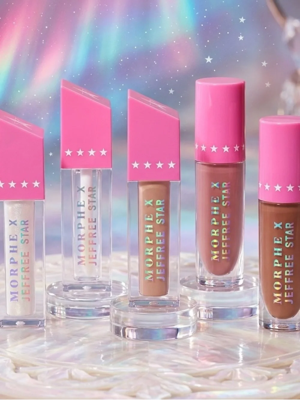Morphe x Jeffree Star Iconic Nudes Mini Lip Collection - NIB Limited Edition